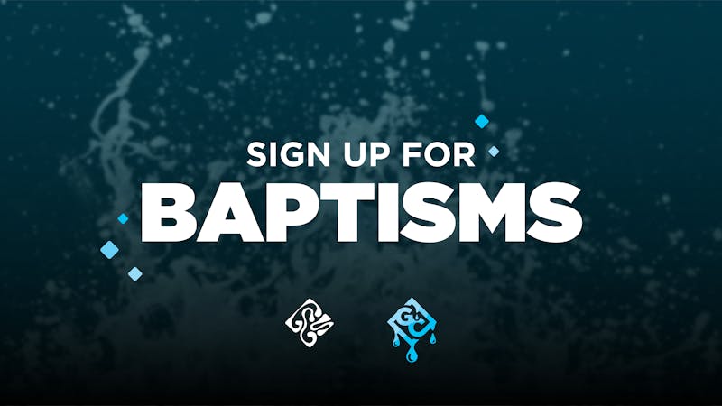 Our Next Baptisms are on 10/29!
